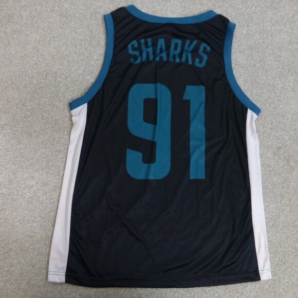 San Jose Sharks and Golden State Warriors Colab Jersey - Picture 3 of 9